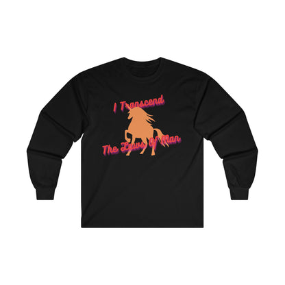 Transcendence Unicorn | Heavy Cotton Long-Sleeve Tee | Lesbian