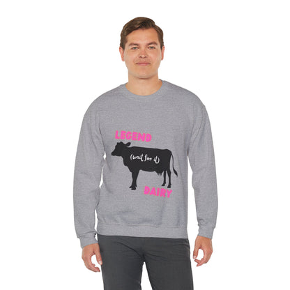 Legendairy Cow | Cotton Sweatshirt | Bi