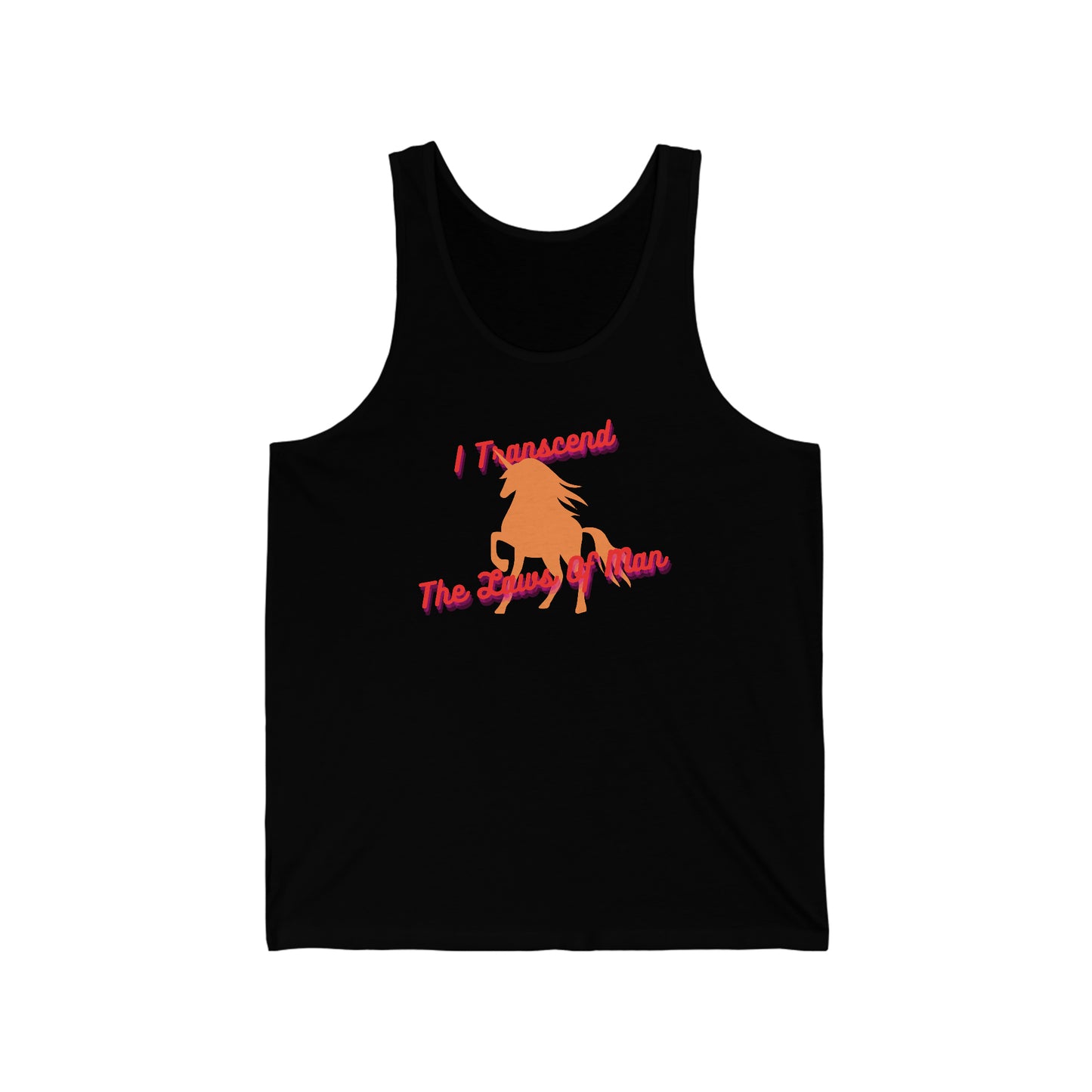 Transcendence Unicorn | Jersey Tank | Lesbian