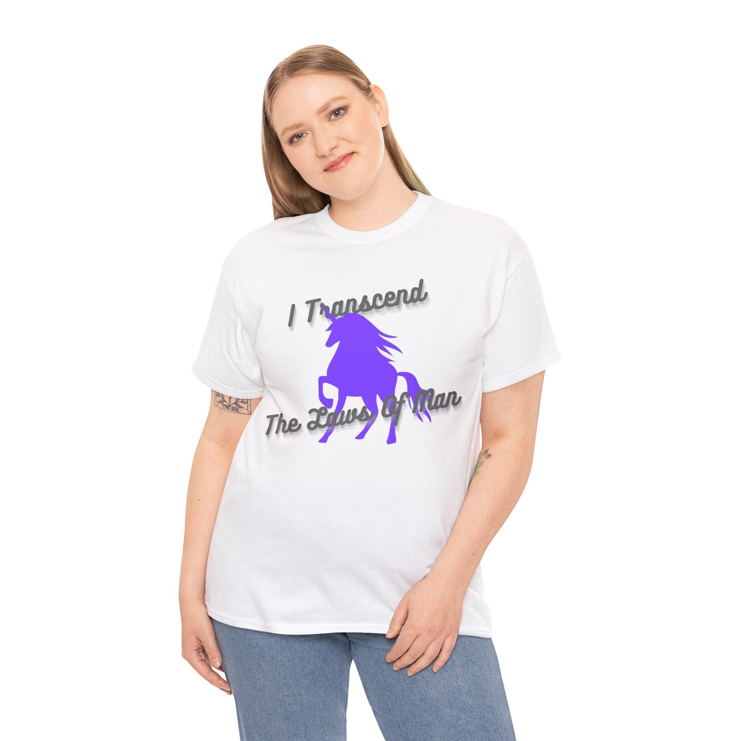 Transcendence Unicorn | Heavy Cotton Tee | Ace