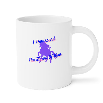 Transcendence Unicorn | Latte Mug | Bi