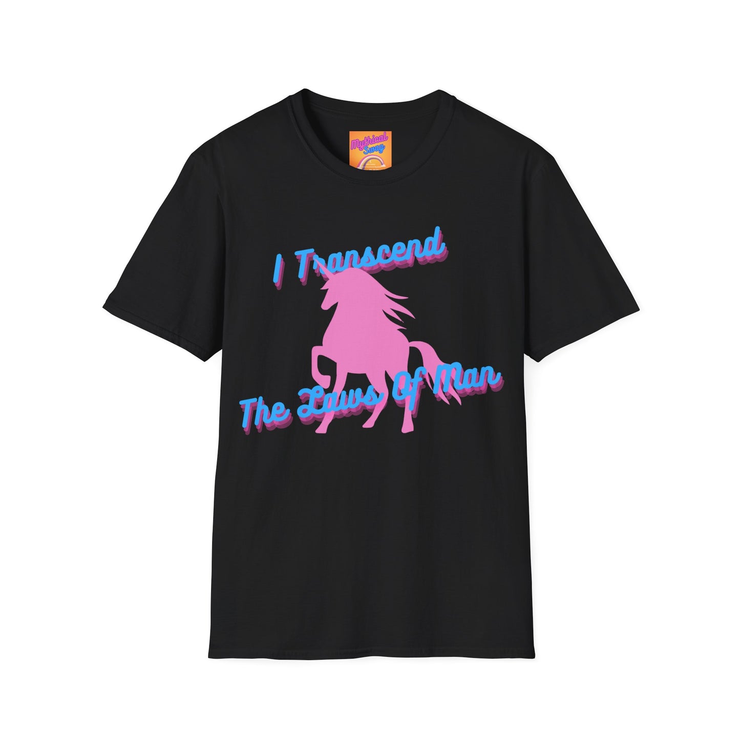 Transcendence Unicorn |  Softstyle Tee | Trans