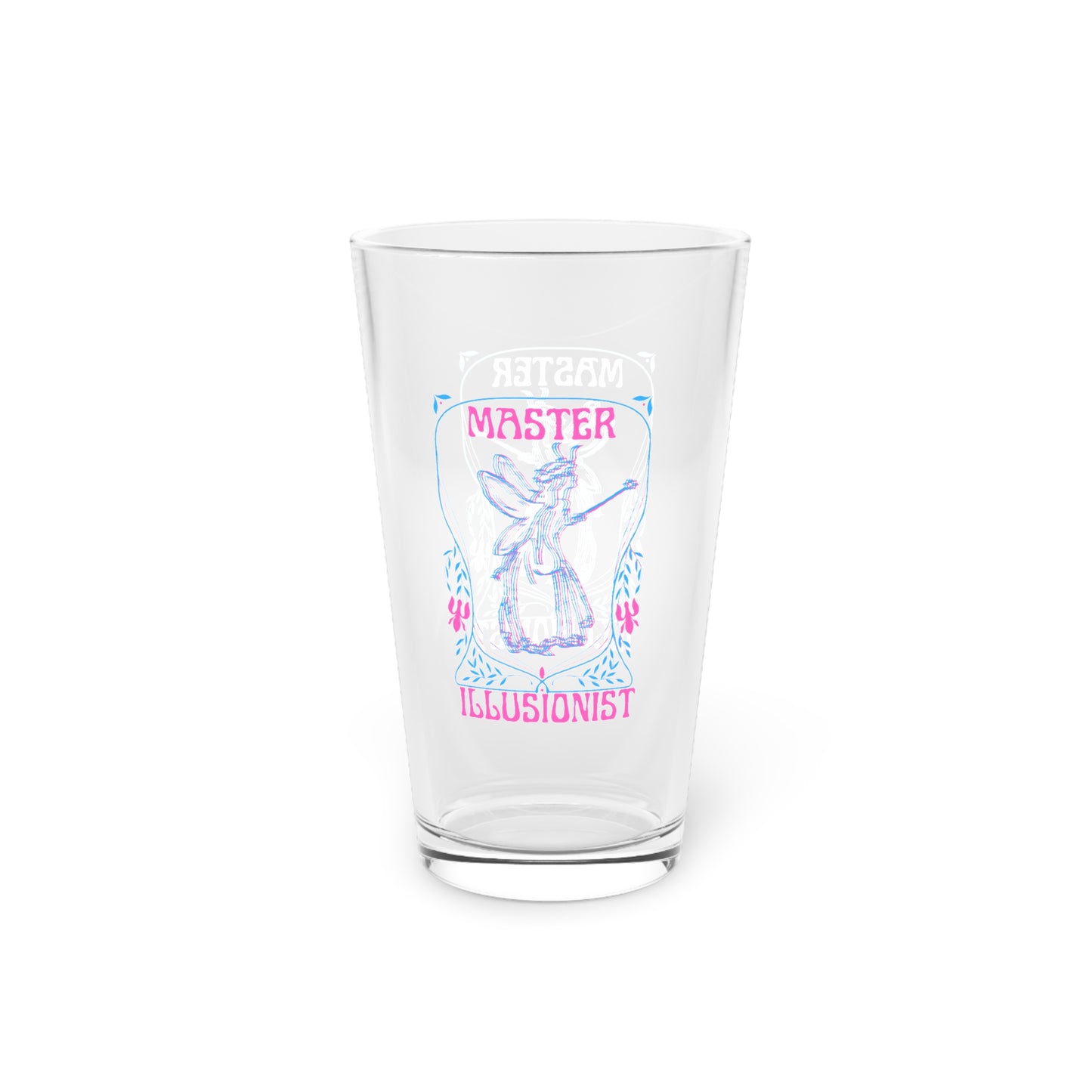 Master Illusionist Faerie | 16 oz Pint Glass | Trans