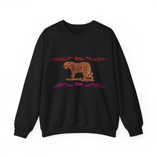 Still Here Jaguar | Cotton Sweatshirt | Lesbian