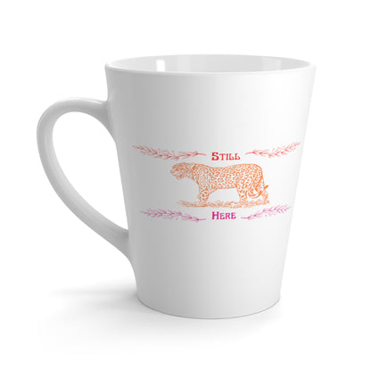 Still Here Jaguar | Latte Mug | Lesbian