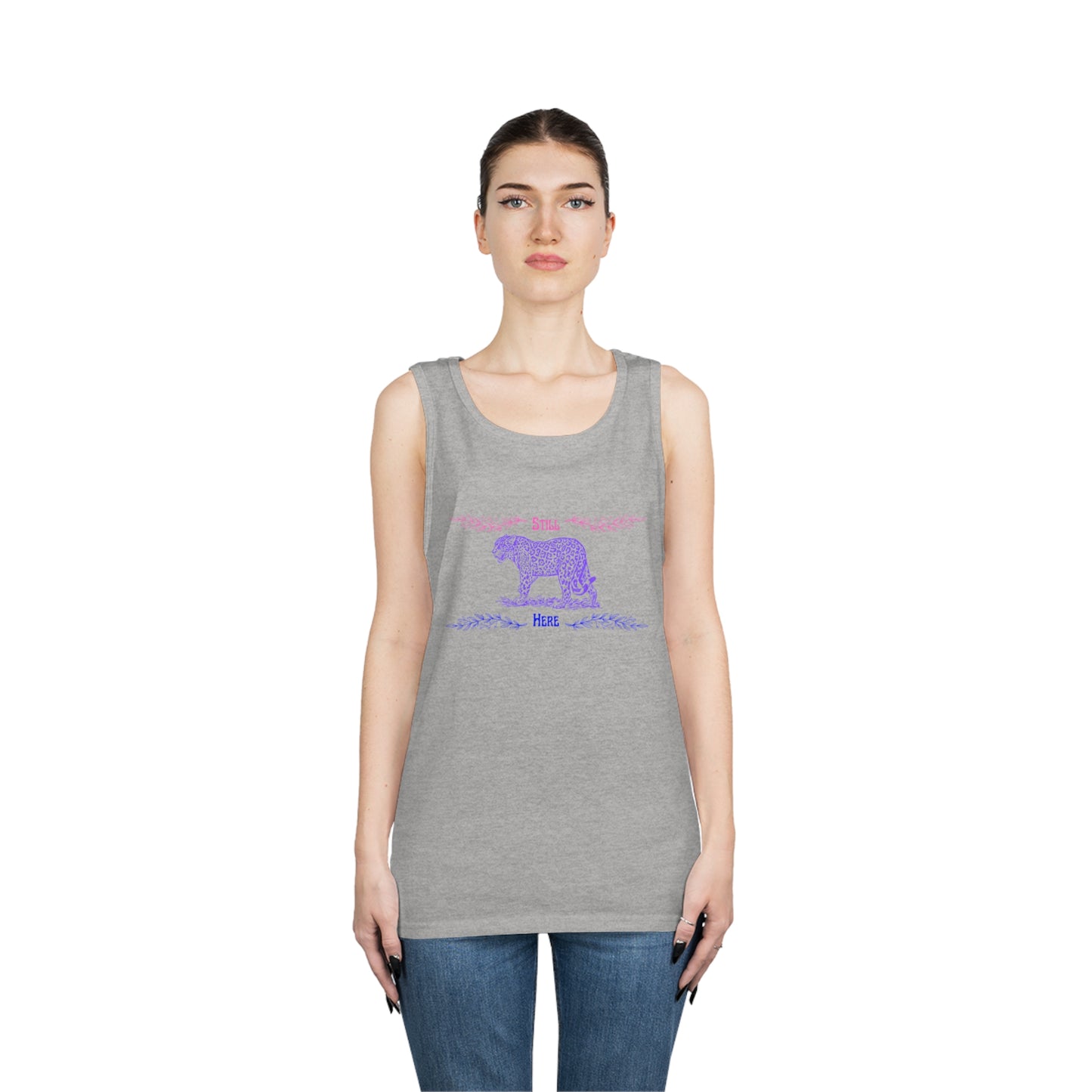 Still Here Jaguar | Cotton Tank | Bi