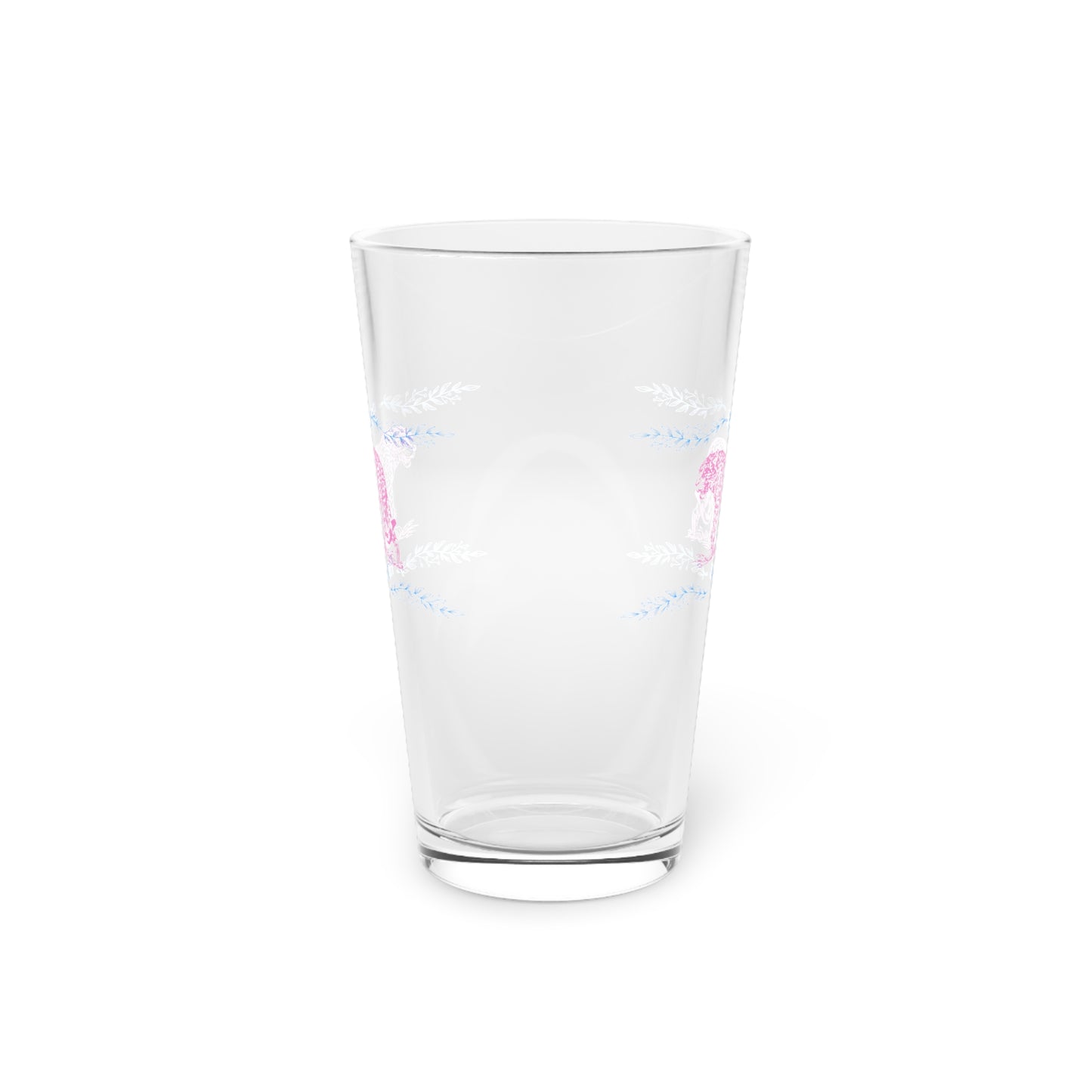 Still Here Jaguar | 16 oz. Pint Glass | Trans