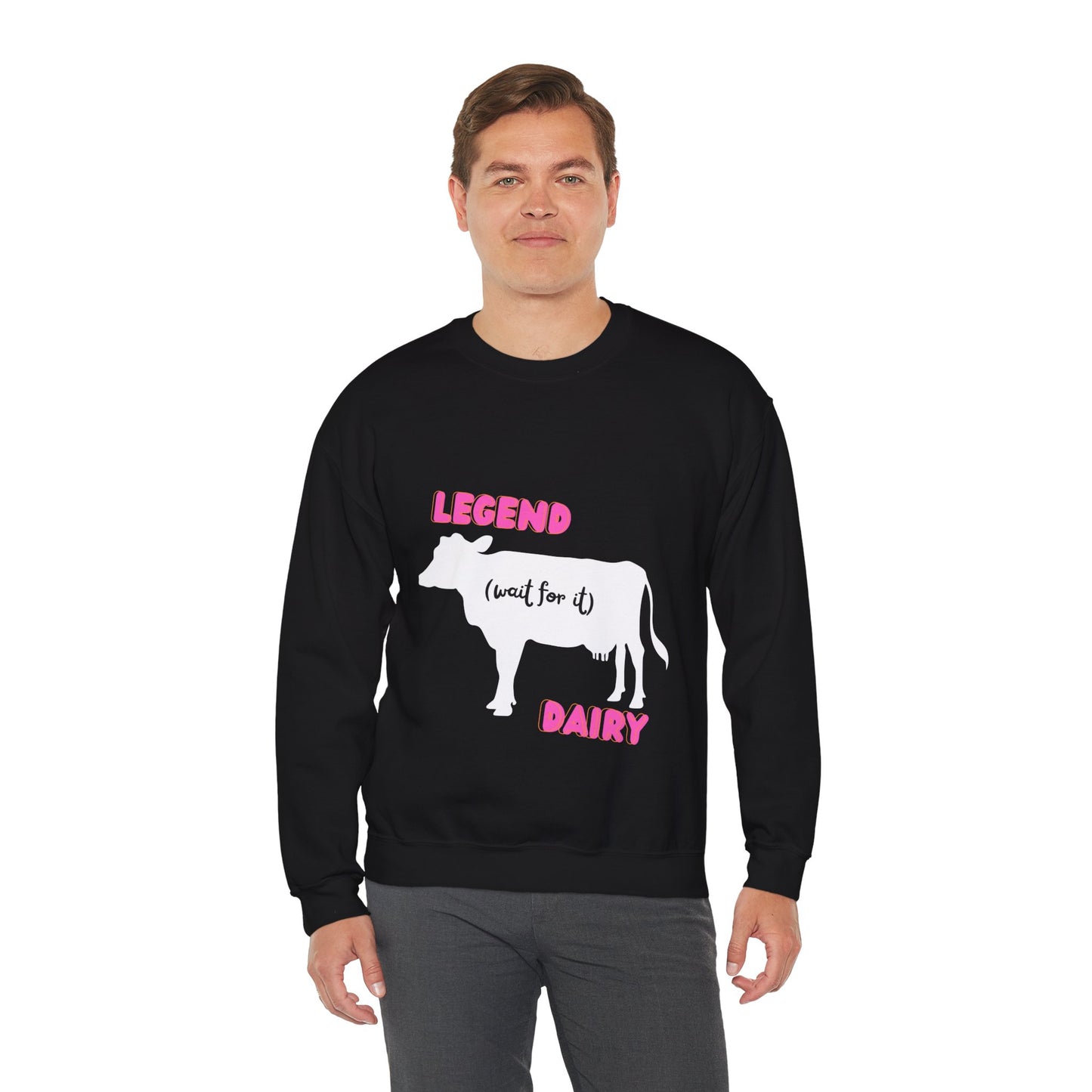 Legendairy Cow | Cotton Sweatshirt | Bi