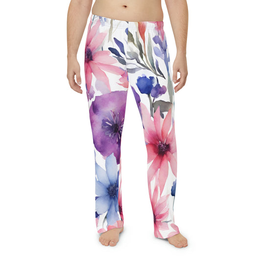 Watercolor Flowers | Pajama Pant | Bi