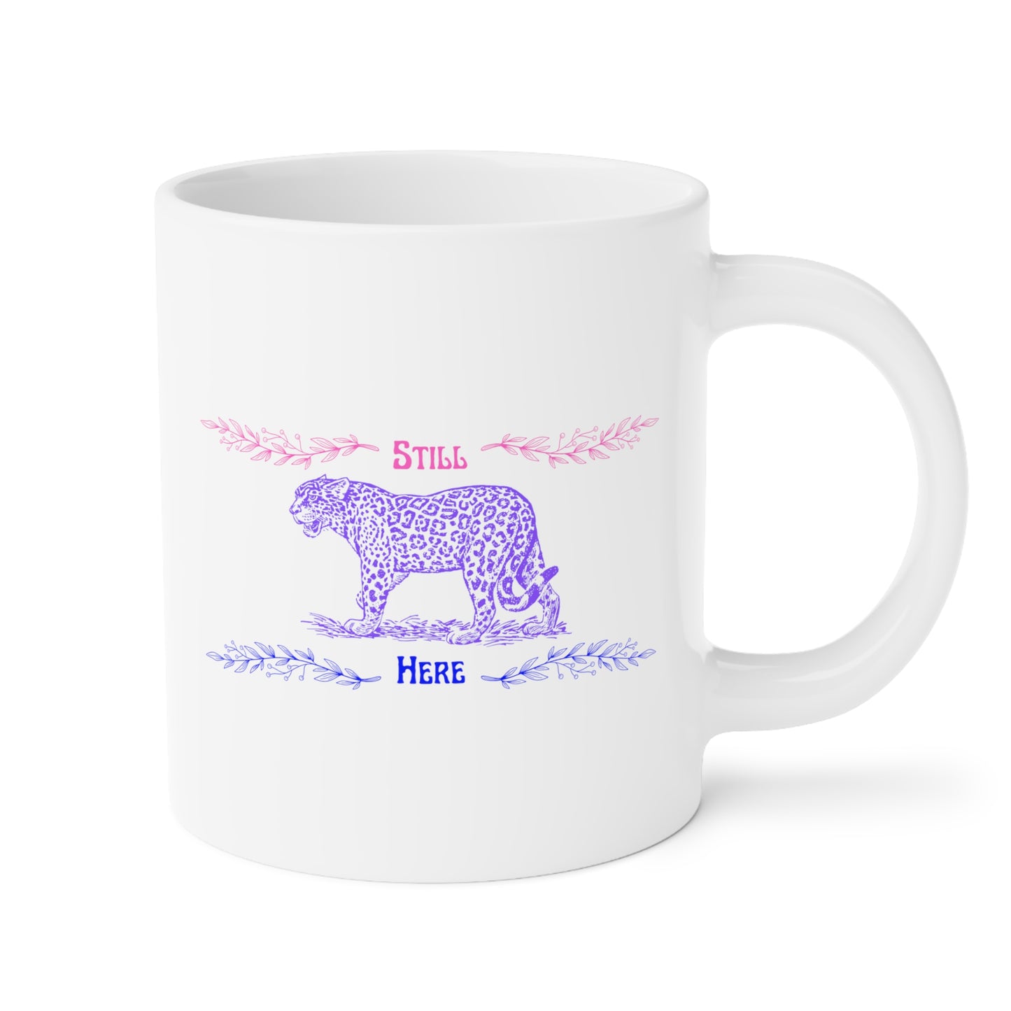 Still Here Jaguar | Latte Mug | Bi