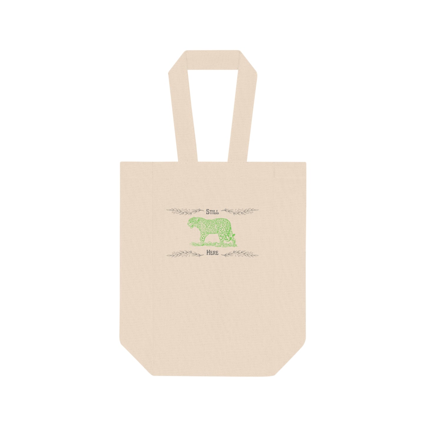 Still Here Jaguar | Double Wine Tote | Aro