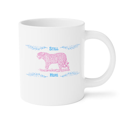 Still Here Jaguar | Latte Mug | Trans