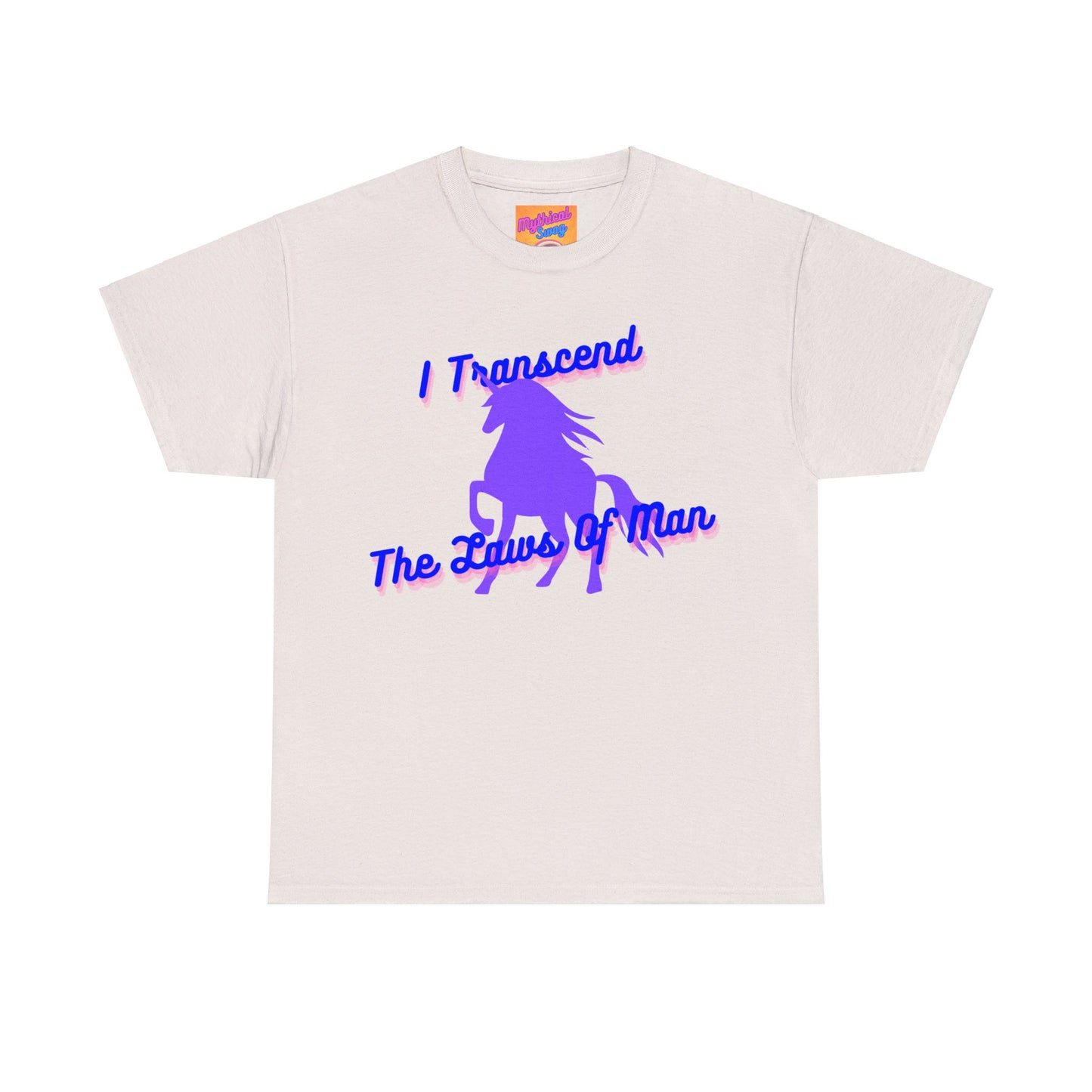 Transcendence Unicorn | Heavy Cotton Tee| Bi