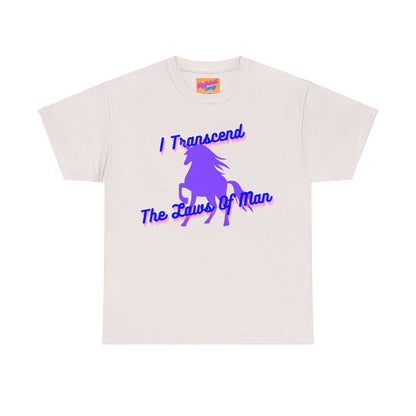 Transcendence Unicorn | Heavy Cotton Tee| Bi