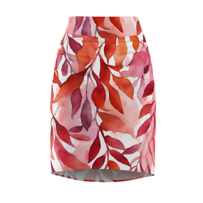 Watercolor Vines | Pencil Skirt | Lesbian