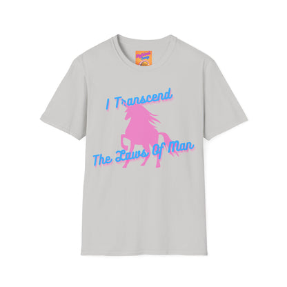 Transcendence Unicorn |  Softstyle Tee | Trans