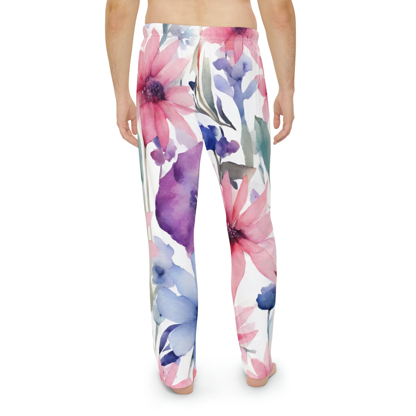 Watercolor Flowers | Pajama Pant | Bi