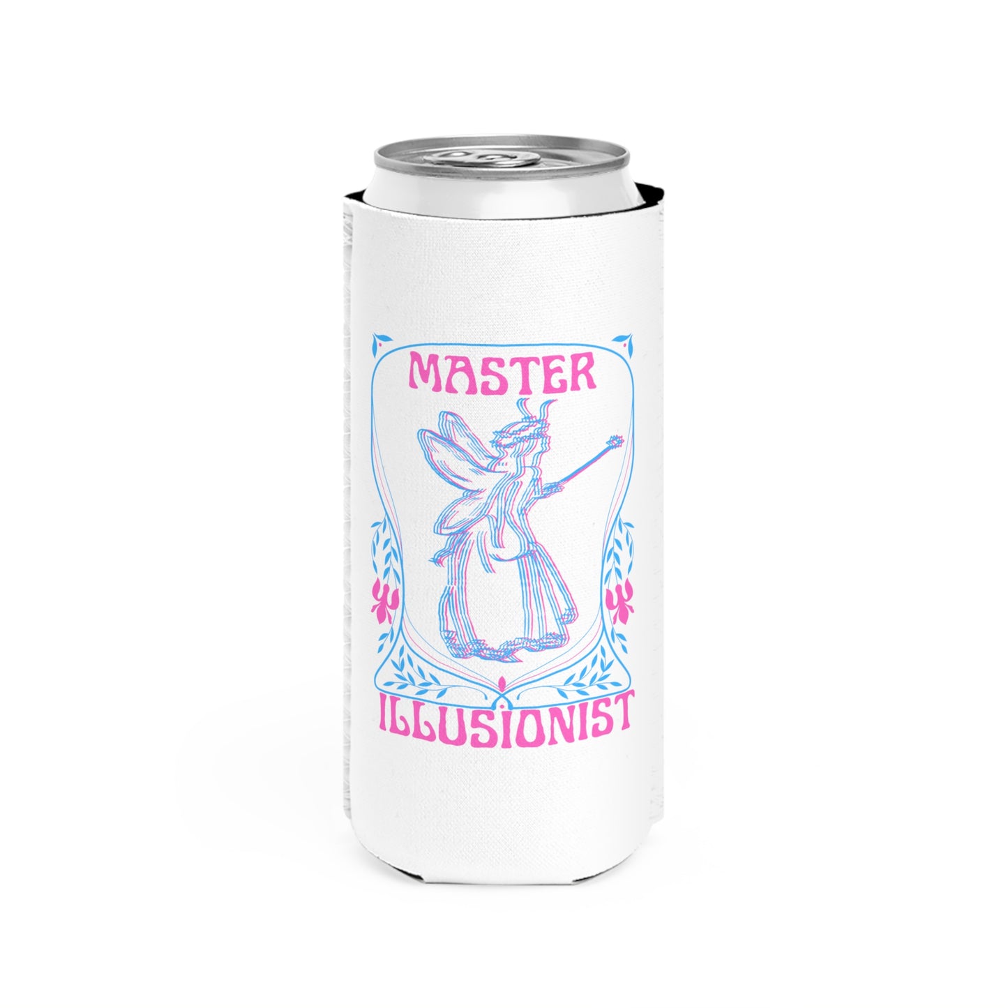 Master Illusionist Faerie | Slim Can Coozie | Trans