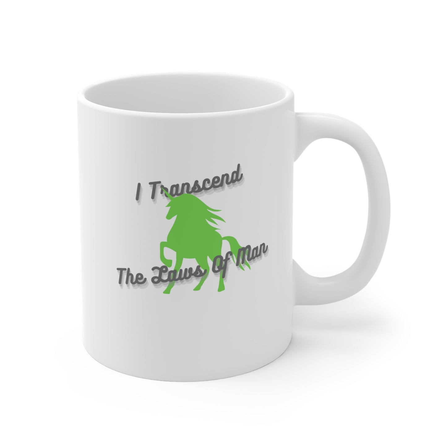 Transcendence Unicorn | Latte Mug | Aro