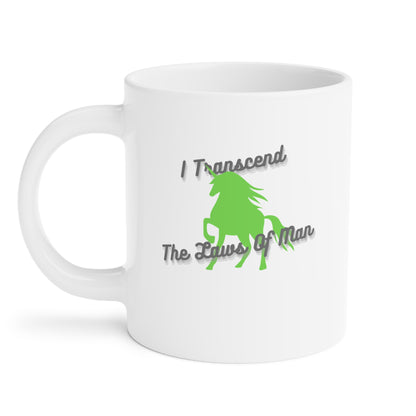 Transcendence Unicorn | Latte Mug | Aro