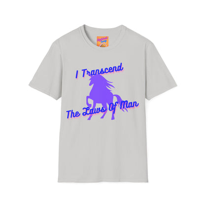 Transcendence Unicorn | Softstyle Tee | Bi