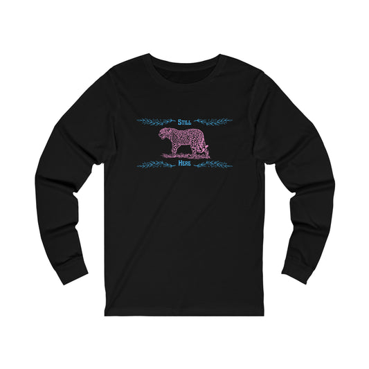 Still Here Jaguar | Jersey Long-Sleeve Tee | Trans