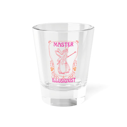 Master Illusionist Faerie | 1.5 oz Shot Glass | Lesbian