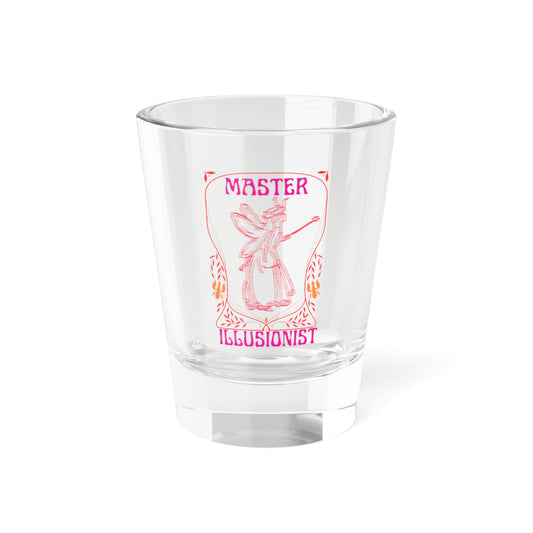 Master Illusionist Faerie | 1.5 oz Shot Glass | Lesbian