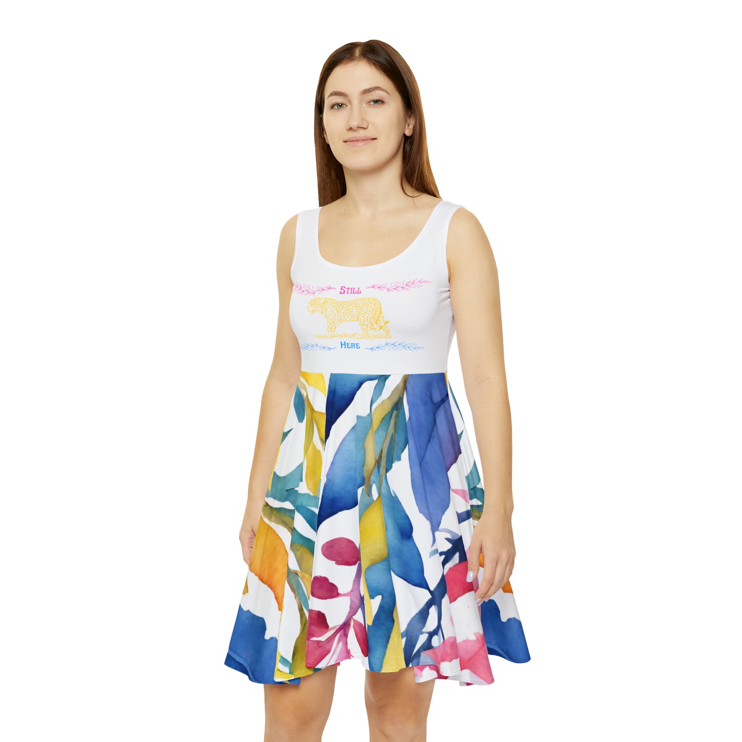 Still Here Jaguar | Skater Dress| Pan