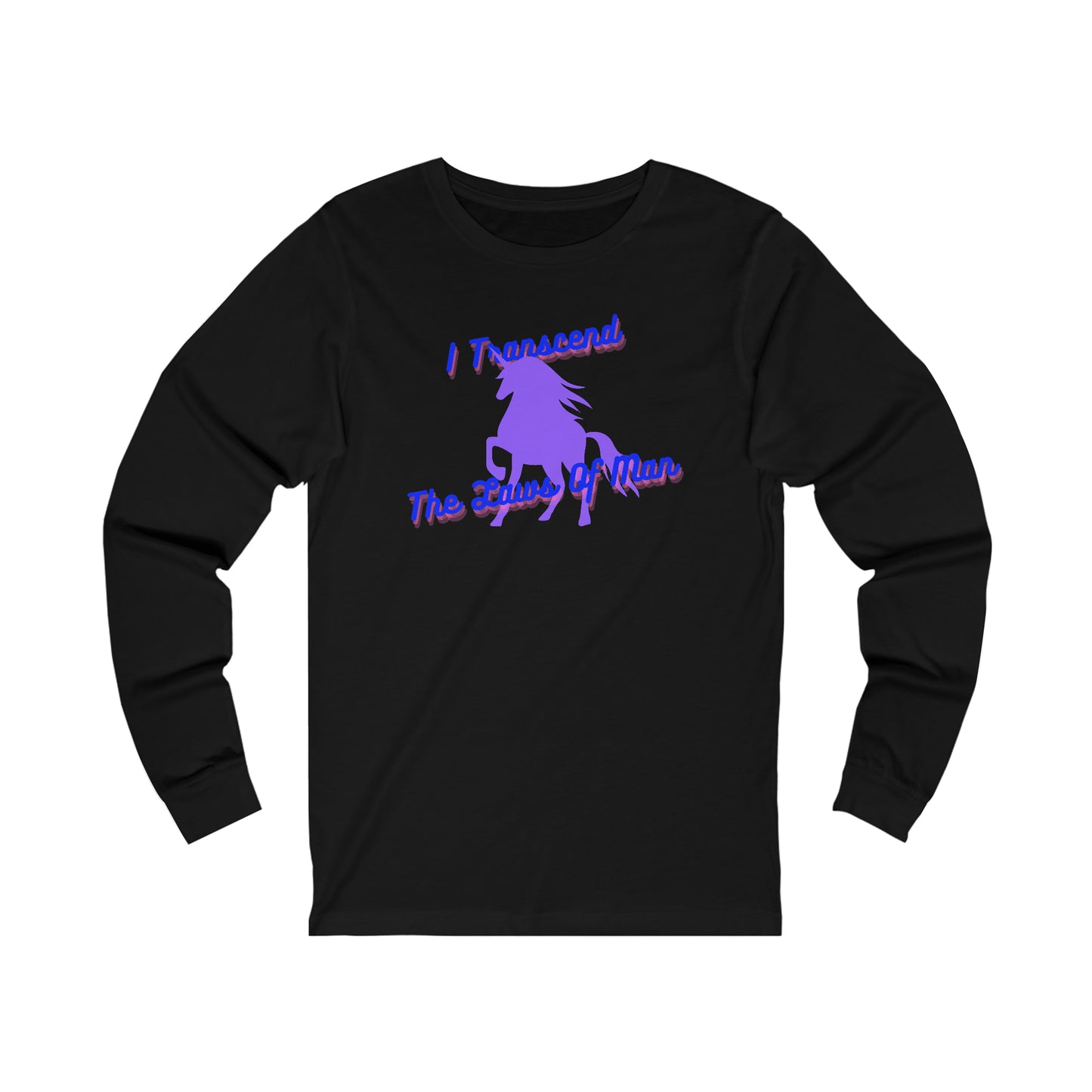 Transcendence Unicorn | Jersey Long-Sleeve Tee | Bi