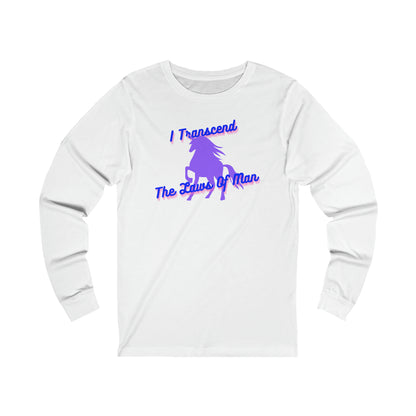 Transcendence Unicorn | Jersey Long-Sleeve Tee | Bi