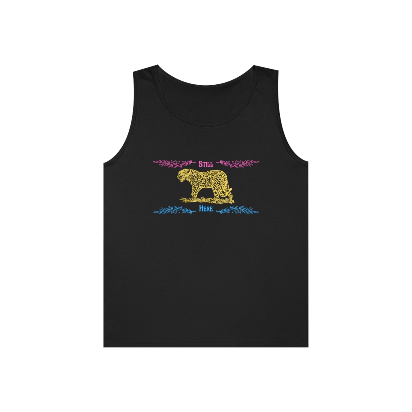 Still Here Jaguar | Cotton Tank | Pan