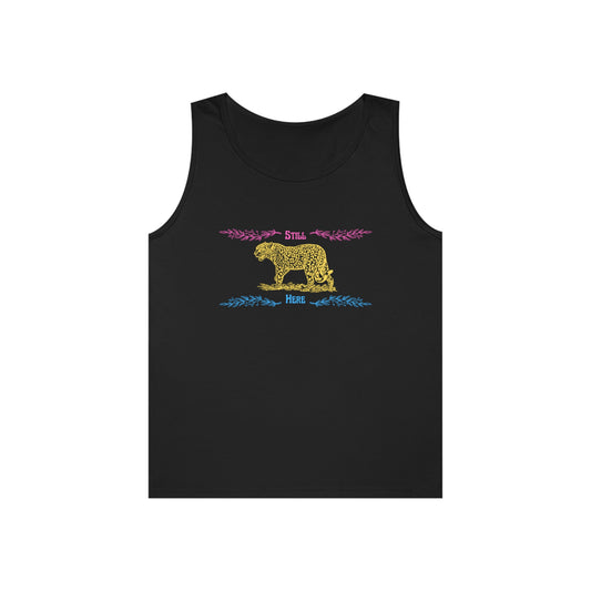 Still Here Jaguar | Cotton Tank | Pan