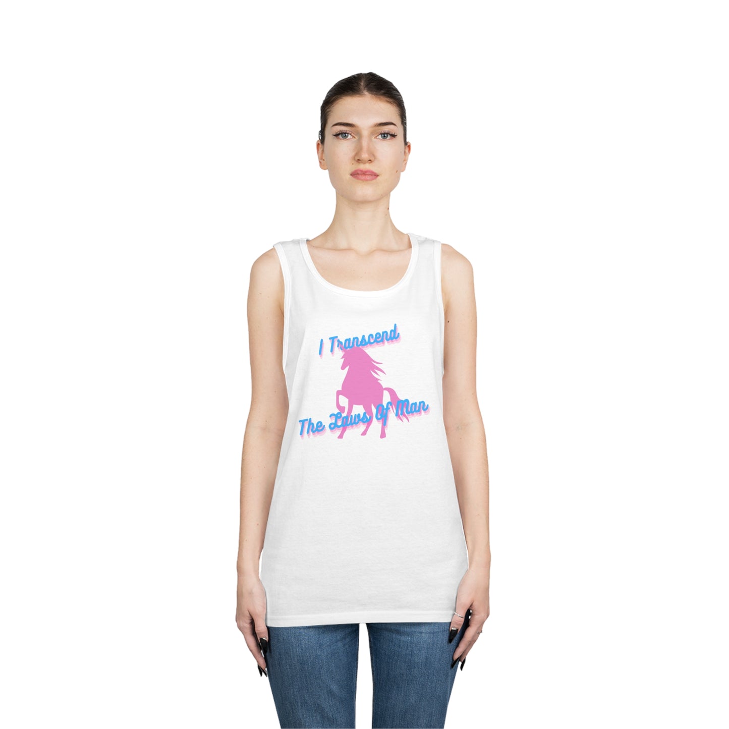 Transcendence Unicorn | Cotton Tank | Trans