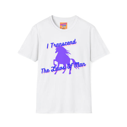 Transcendence Unicorn | Softstyle Tee | Bi