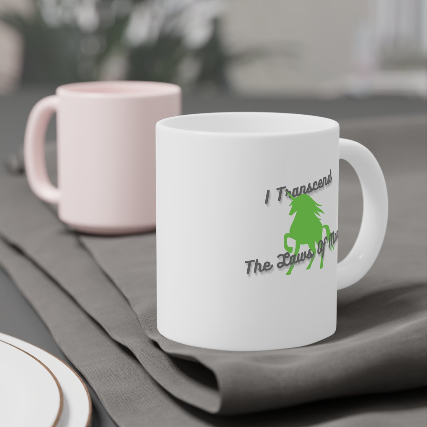 Transcendence Unicorn | Latte Mug | Aro