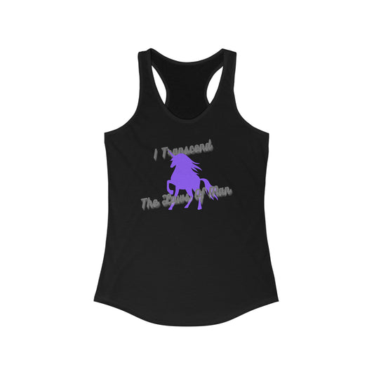 Transcendence Unicorn | Racerback Tank | Ace