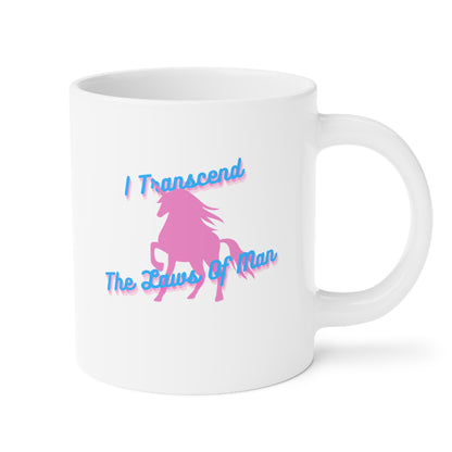 Transcendence Unicorn | Latte Mug | Trans