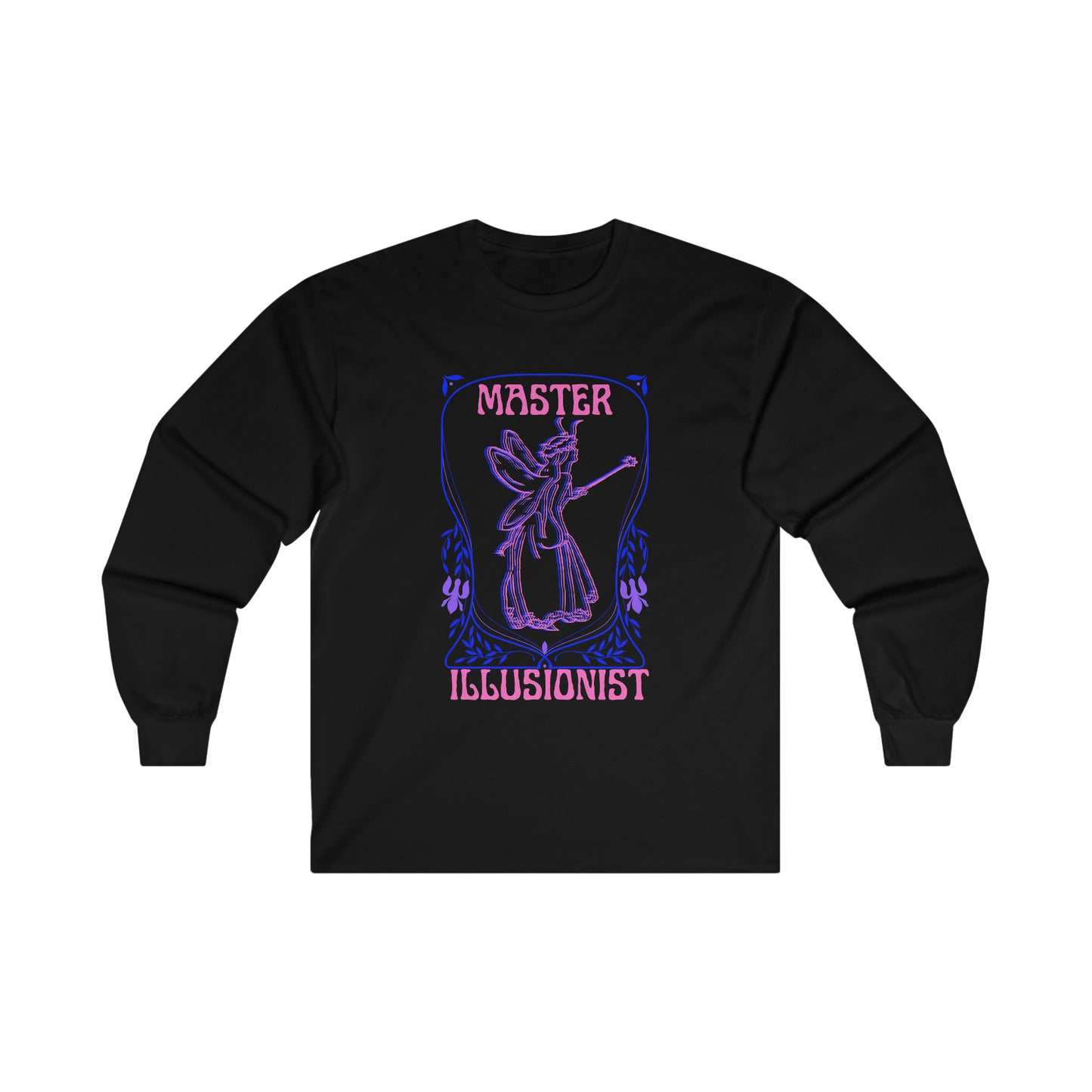 Master Illusionist Faerie | Heavy Cotton Long-Sleeve Tee | Bi