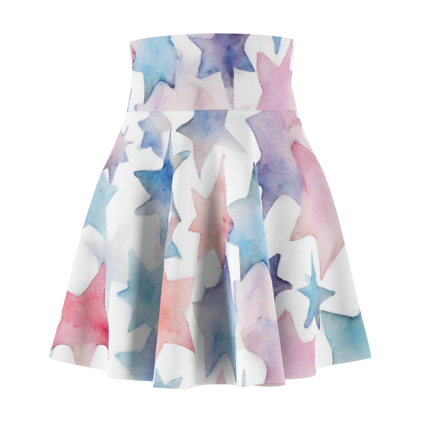 Watercolor Stars | Skater Skirt | Trans