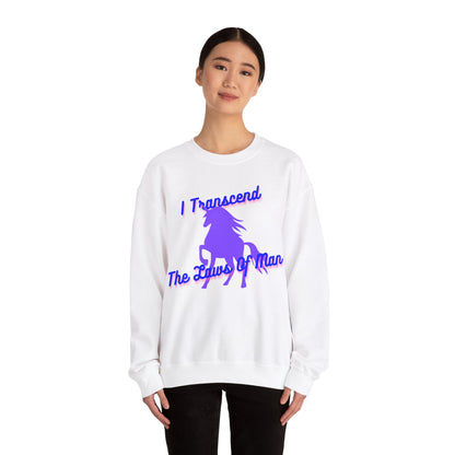 Transcendence Unicorn | Cotton Sweatshirt | Bi