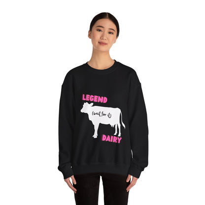 Legendairy Cow | Cotton Sweatshirt | Bi