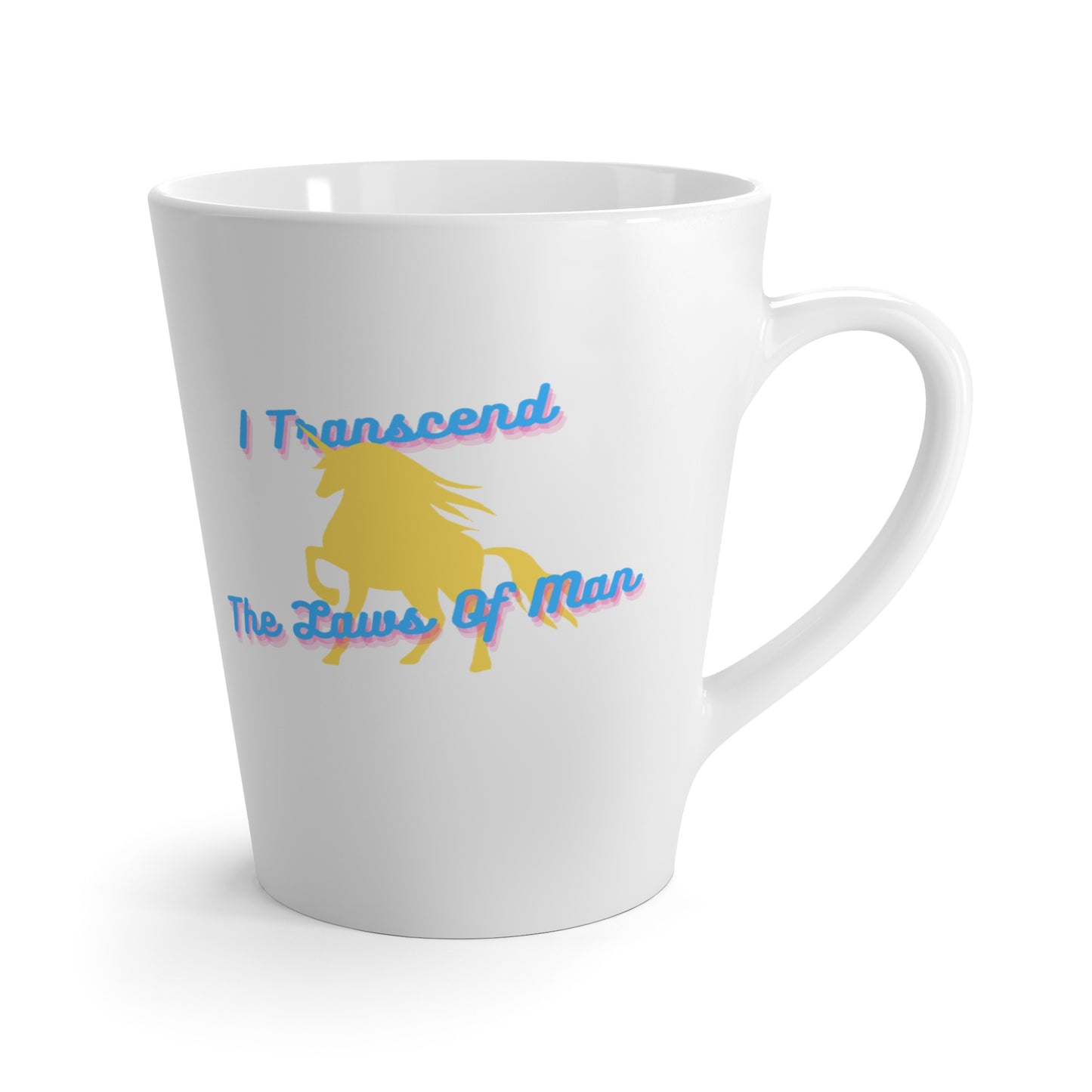 Transcendence Unicorn | Latte Mug | Pan