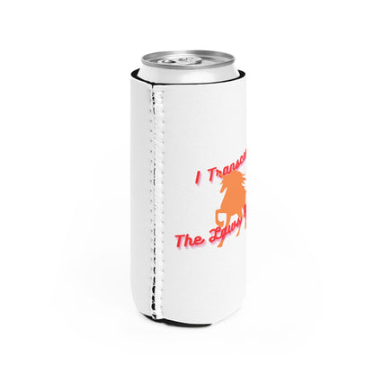 Transcendence Unicorn | Slim Can Coozie | Lesbian