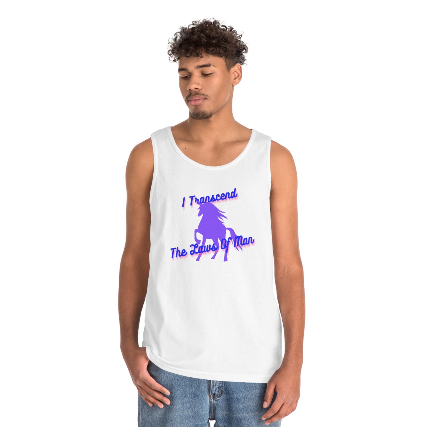 Transcendence Unicorn | Cotton Tank | Bi