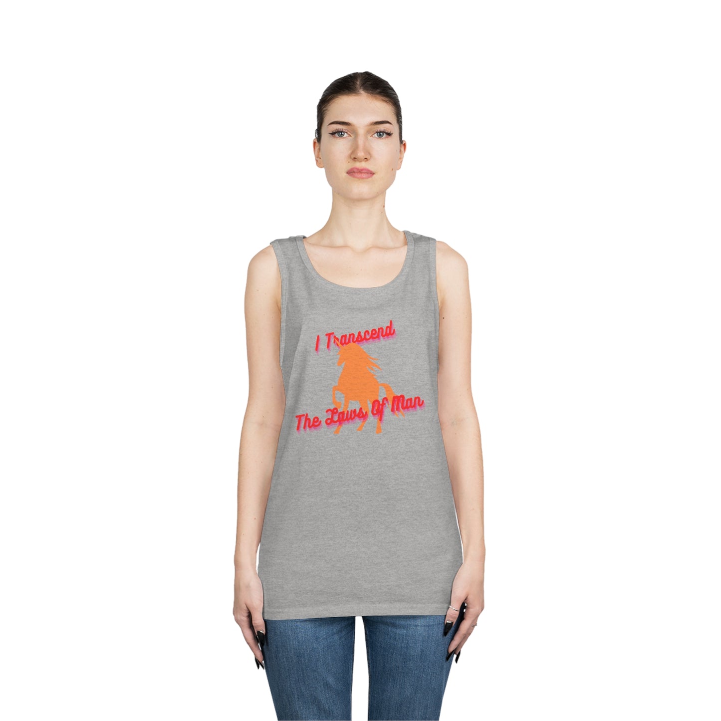 Transcendence Unicorn | Cotton Tank | Lesbian