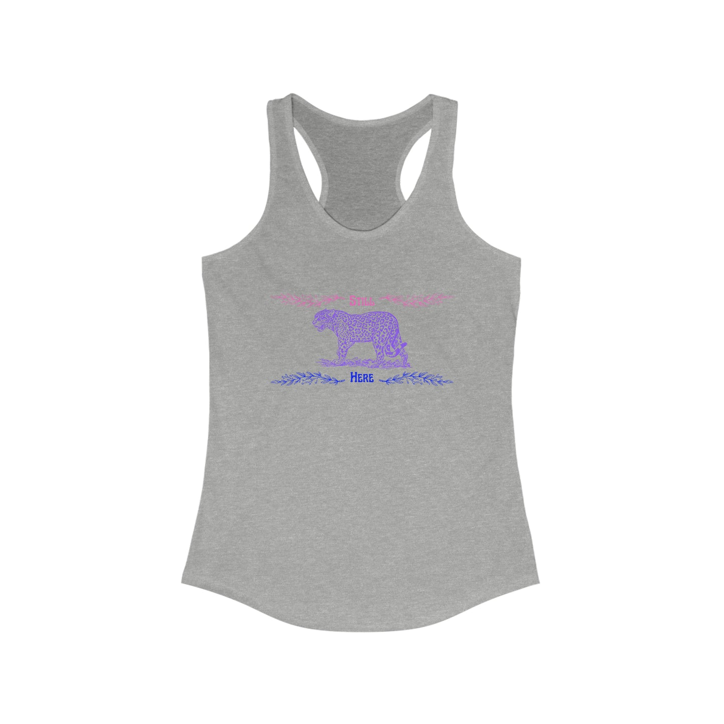 Still Here Jaguar | Racerback Tank | Bi