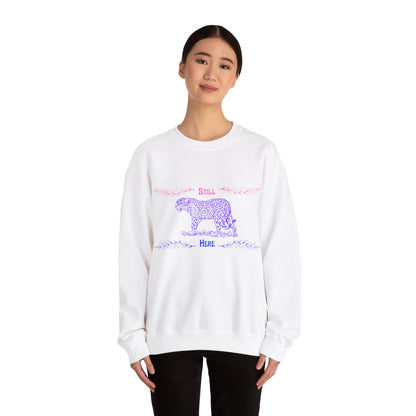 Still Here Jaguar | Cotton Sweatshirt | Bi