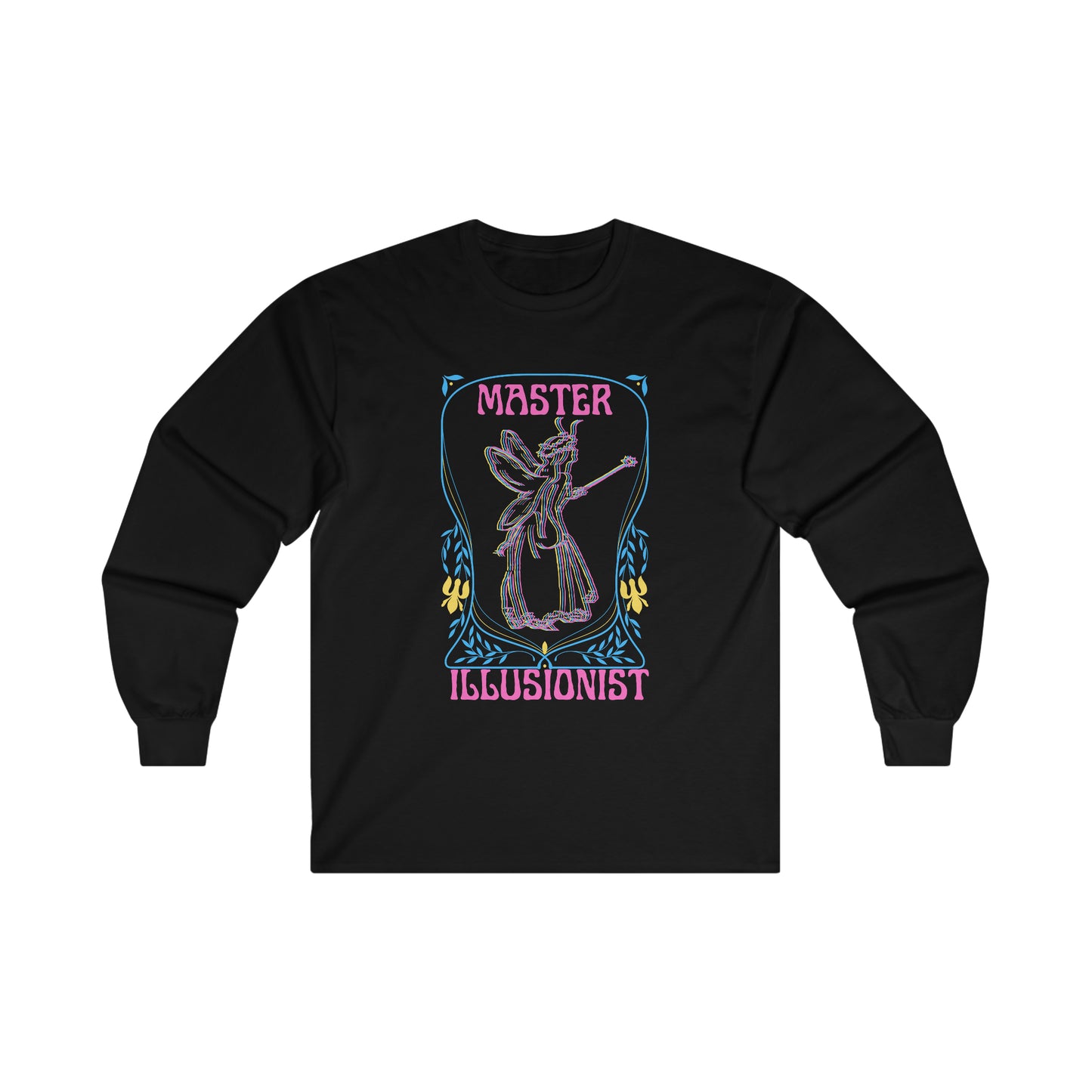 Master Illusionist Faerie | Heavy Cotton Long-Sleeve Tee | Pan