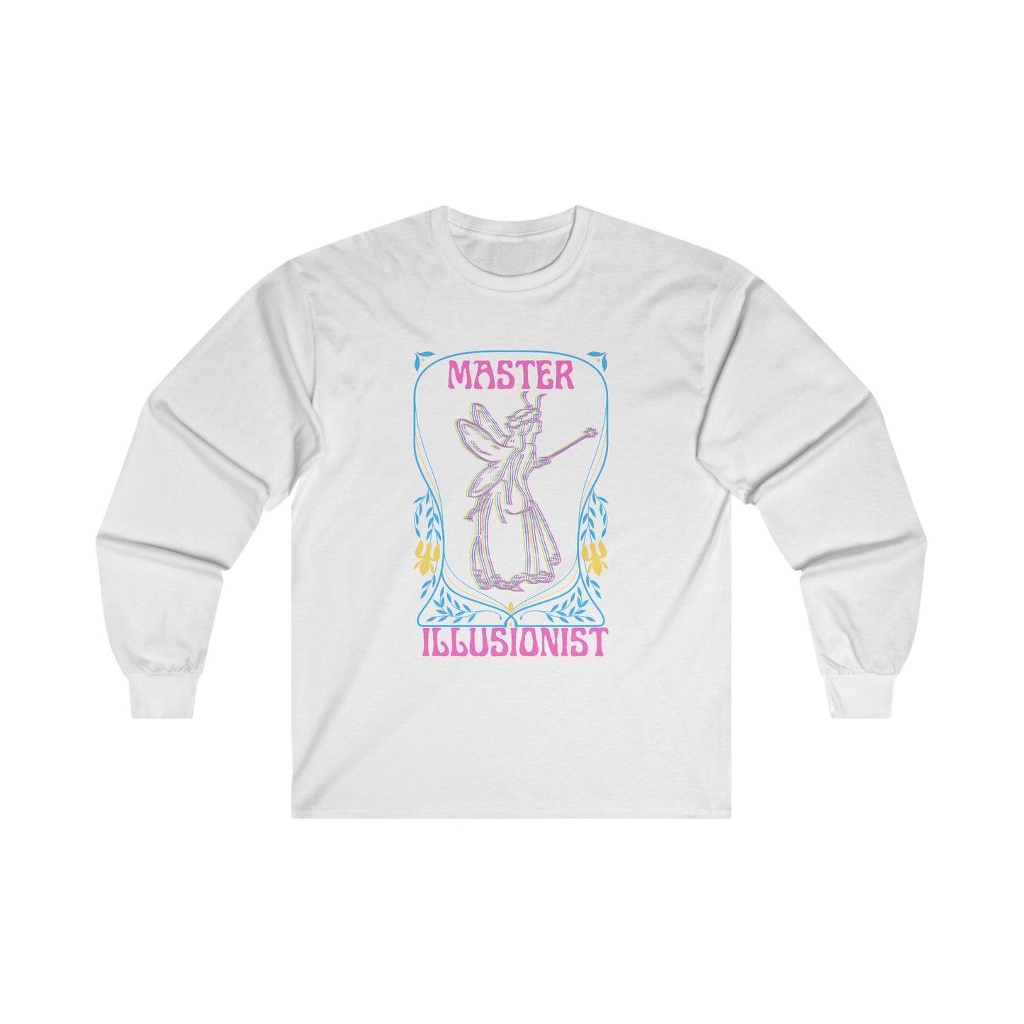 Master Illusionist Faerie | Heavy Cotton Long-Sleeve Tee | Pan